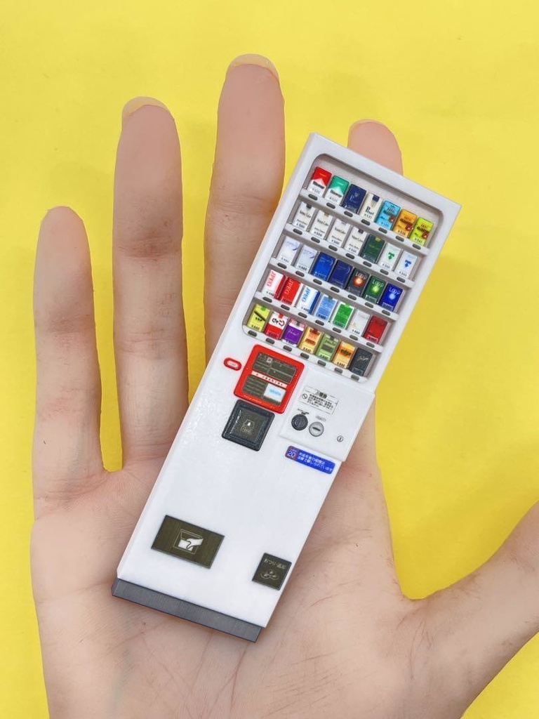 1/18 ミニチュア タバコ自販機 自販機 ミニチュアイメージ ジオラマ ドールハウス ミニカーに