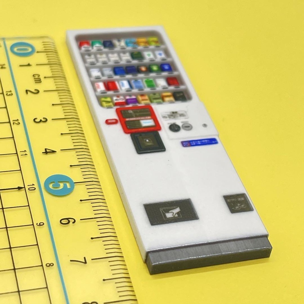 1/24 自販機 ミニチュア たばこ自販機 タバコ自販機 ジオラマ ミニカーに 完成品 3D ミニチュアイメージ