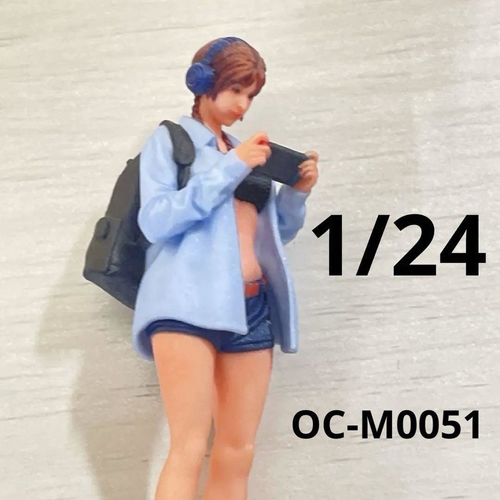 1/24 オーシャンコスモス OC-M0051 フィギュア リアルフィギュア 完成品 ミニチュア ミニカー ジオラマ ドールハウスに ミニチュアイメージ 3D人物
