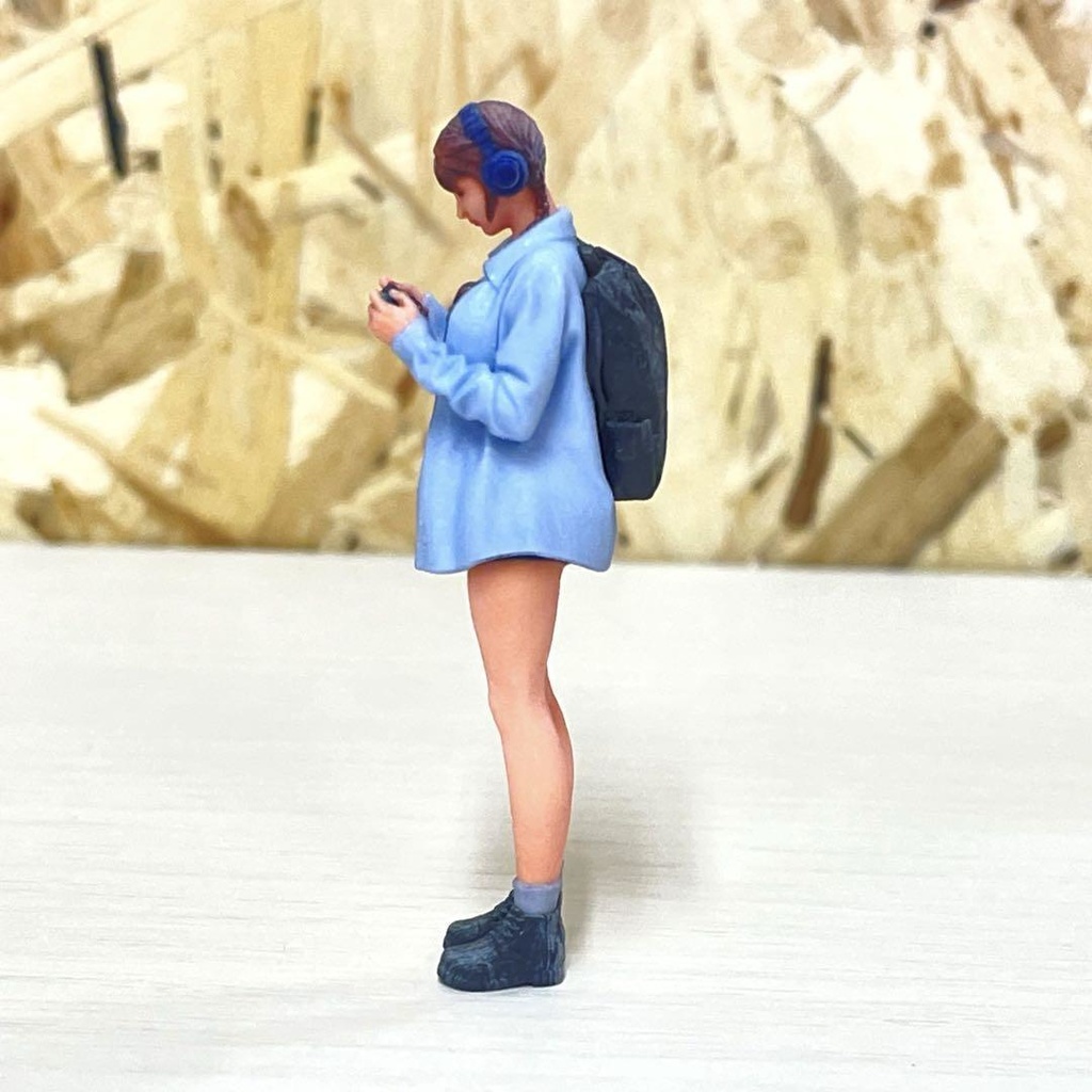 1/24 オーシャンコスモス OC-M0051 フィギュア リアルフィギュア 完成品 ミニチュア ミニカー ジオラマ ドールハウスに ミニチュアイメージ 3D人物