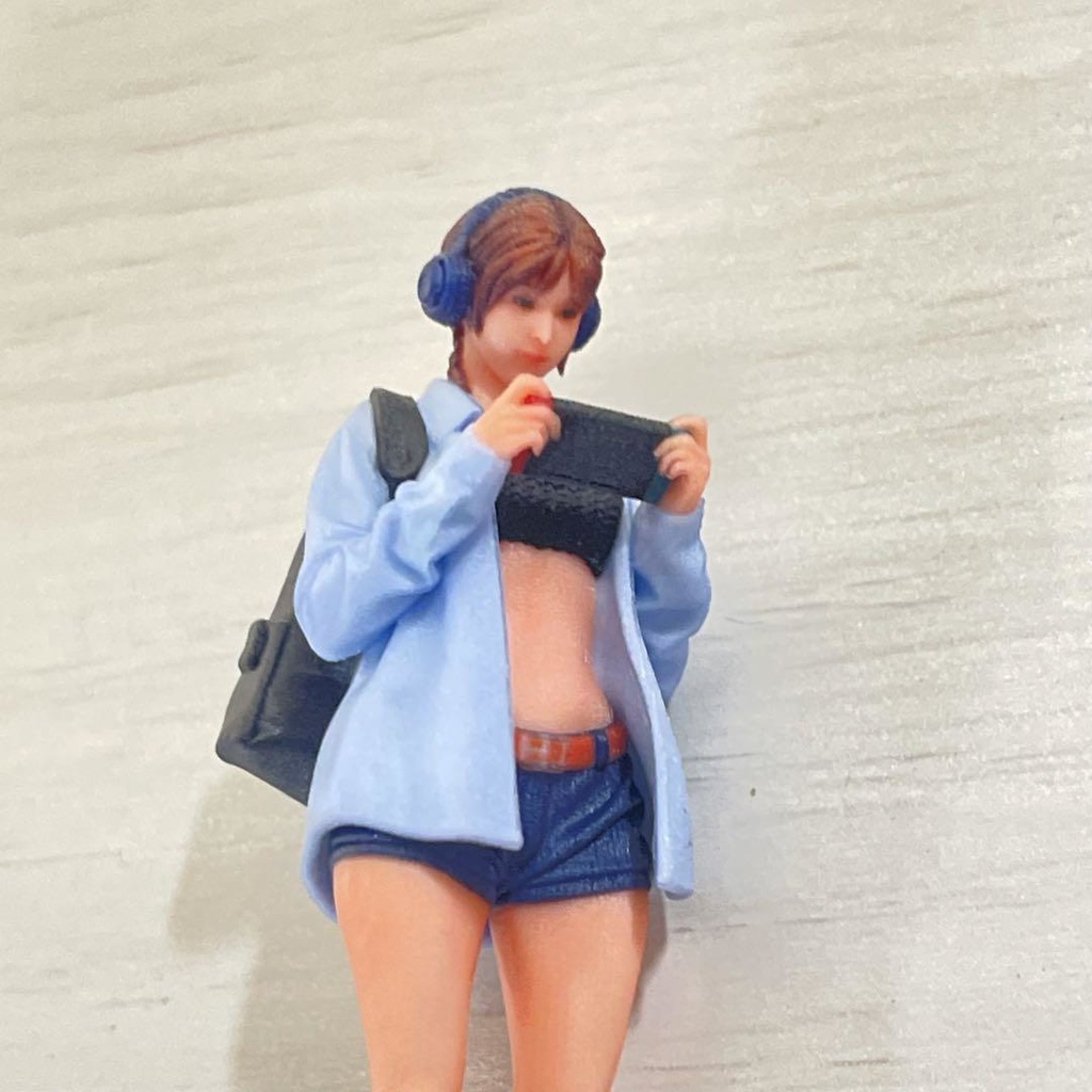 1/24 オーシャンコスモス OC-M0051 フィギュア リアルフィギュア 完成品 ミニチュア ミニカー ジオラマ ドールハウスに ミニチュアイメージ 3D人物