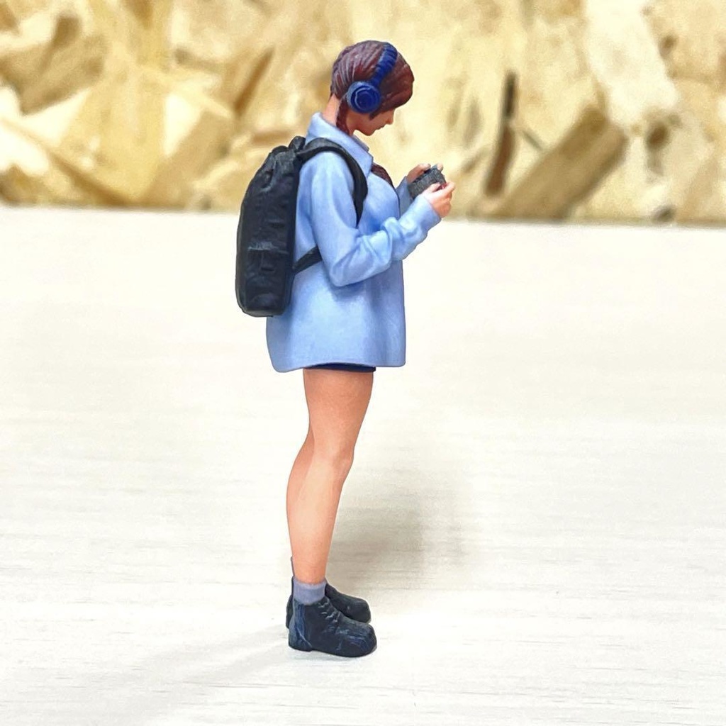 1/24 オーシャンコスモス OC-M0051 フィギュア リアルフィギュア 完成品 ミニチュア ミニカー ジオラマ ドールハウスに ミニチュアイメージ 3D人物