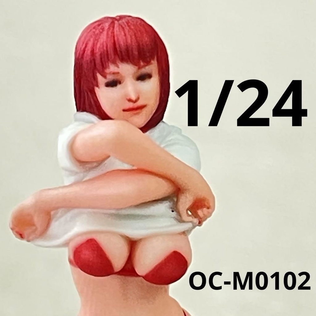 1/24 オーシャンコスモス OC-M0102 フィギュア 完成品 リアルフィギュア ミニチュアイメージ ミニカー ジオラマに ミニチュア