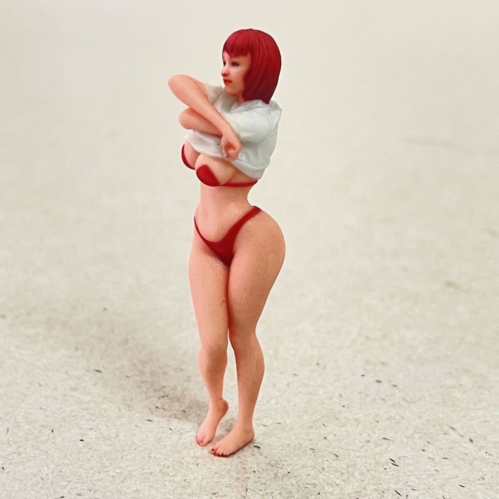 1/24 オーシャンコスモス OC-M0102 フィギュア 完成品 リアルフィギュア ミニチュアイメージ ミニカー ジオラマに ミニチュア