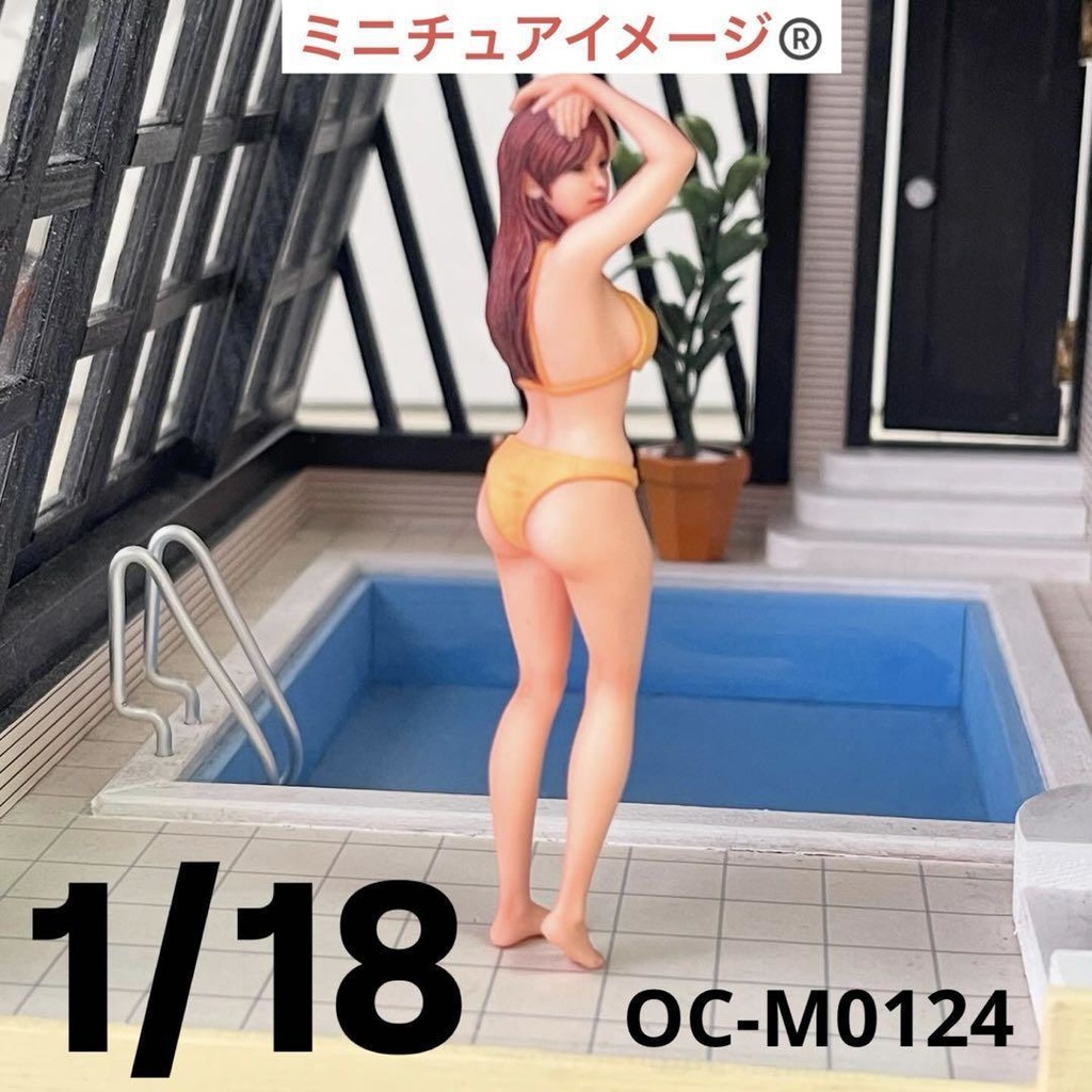 1/18 オーシャンコスモス OC-M0124 フィギュア リアルフィギュア 完成品 ミニチュアイメージ ミニカー ジオラマ ドールハウスに 3D