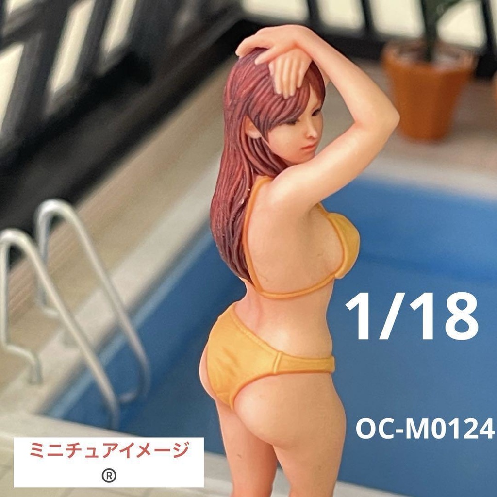 1/18 オーシャンコスモス OC-M0124 フィギュア リアルフィギュア 完成品 ミニチュアイメージ ミニカー ジオラマ ドールハウスに 3D