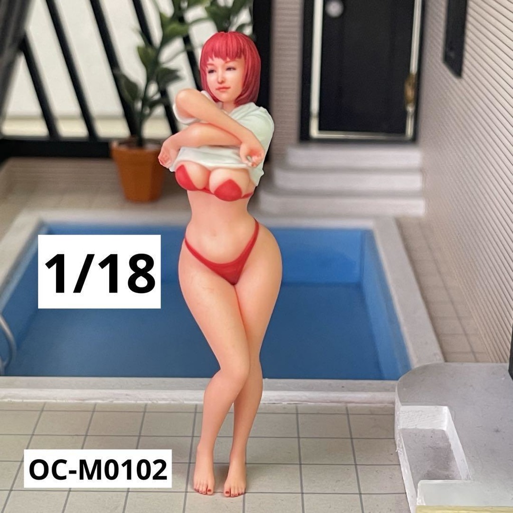 1/18 オーシャンコスモス OC-M0102 フィギュア リアルフィギュア 完成品 ミニチュアイメージ ミニカーに ドールハウスに