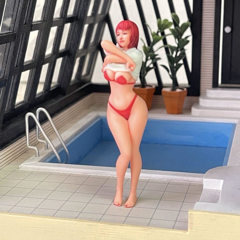 1/18 オーシャンコスモス OC-M0102 フィギュア リアルフィギュア 完成品 ミニチュアイメージ ミニカーに ドールハウスに