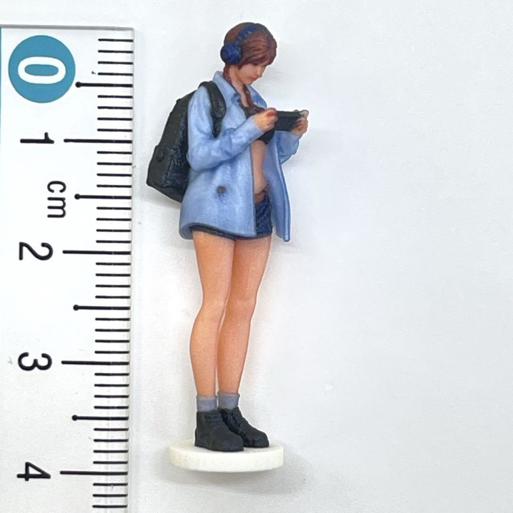 1/43 オーシャンコスモス OC-M0051 フィギュア 台付きタイプ リアルフィギュア 完成品 ミニチュアイメージ 3D