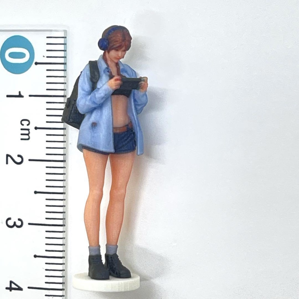 1/43 オーシャンコスモス OC-M0051 フィギュア 台付きタイプ リアルフィギュア 完成品 ミニチュアイメージ 3D