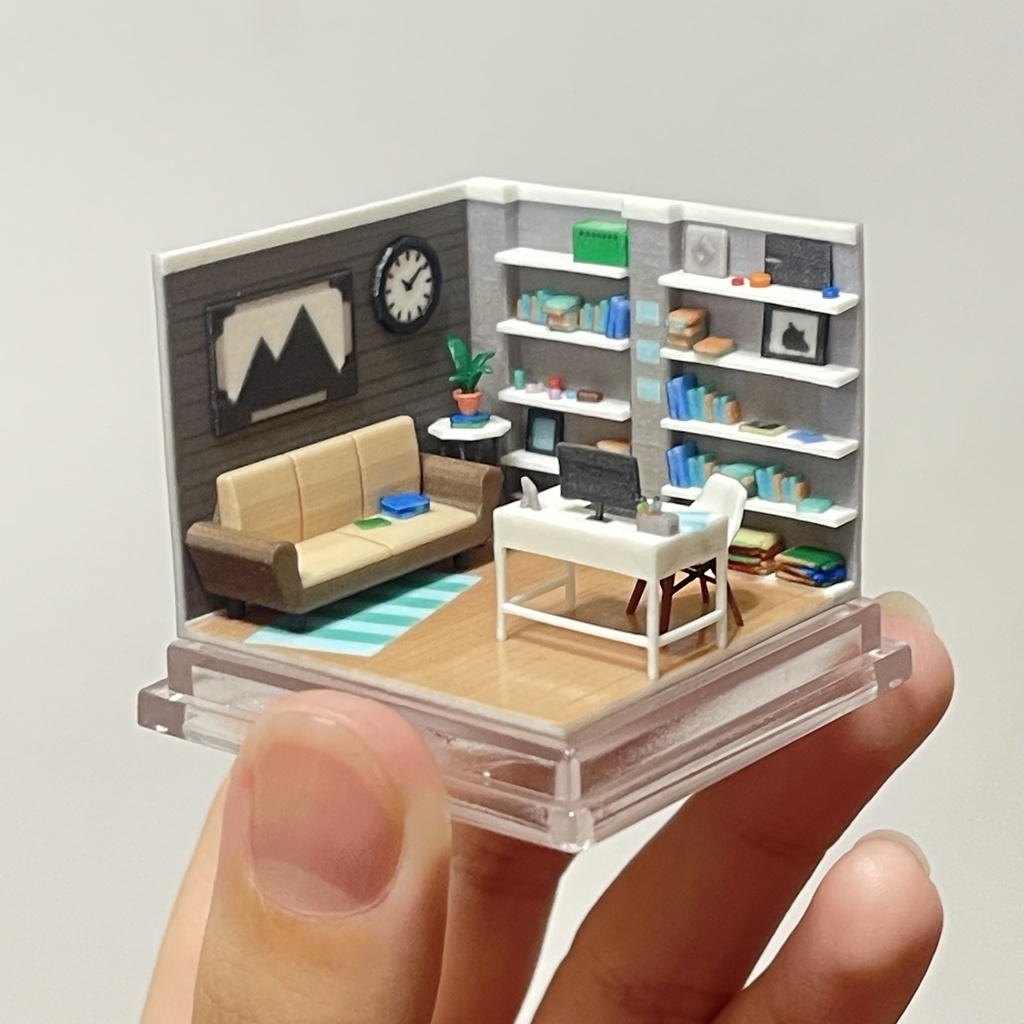 ミニチュア　ミニチュアハウス　ジオラマ　住宅模型　フィギュアに　ミニチュアイメージ