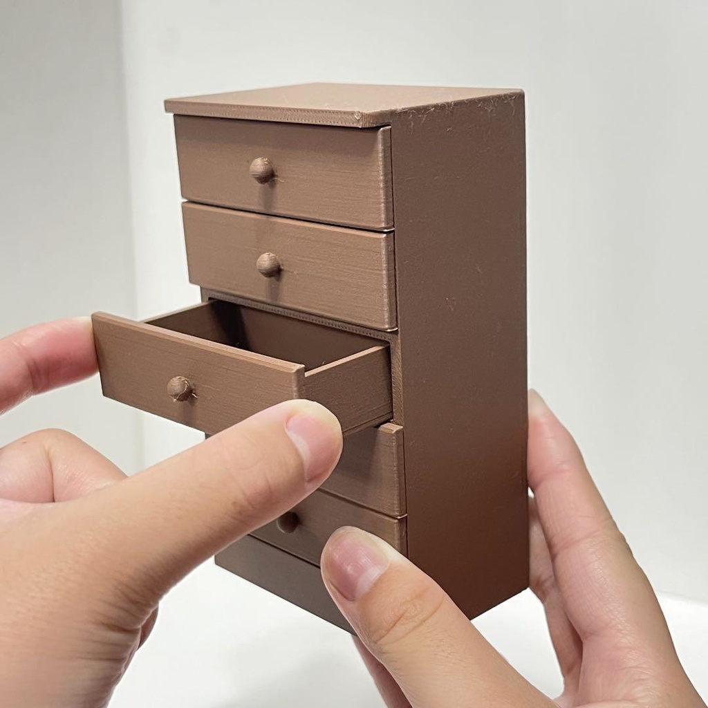 ミニチュア 取って付き 箪笥 たんす タンス 家具 ドールハウスに 完成品 ミニチュアイメージ フィギュアに リカちゃんに