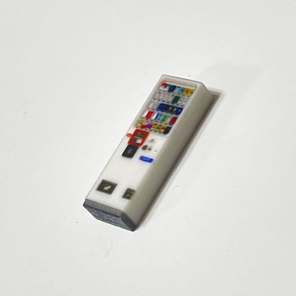 HOゲージ 1/80 タバコ自販機 たばこ自販機 自販機 ミニチュア ジオラマ 鉄道模型 住宅模型に