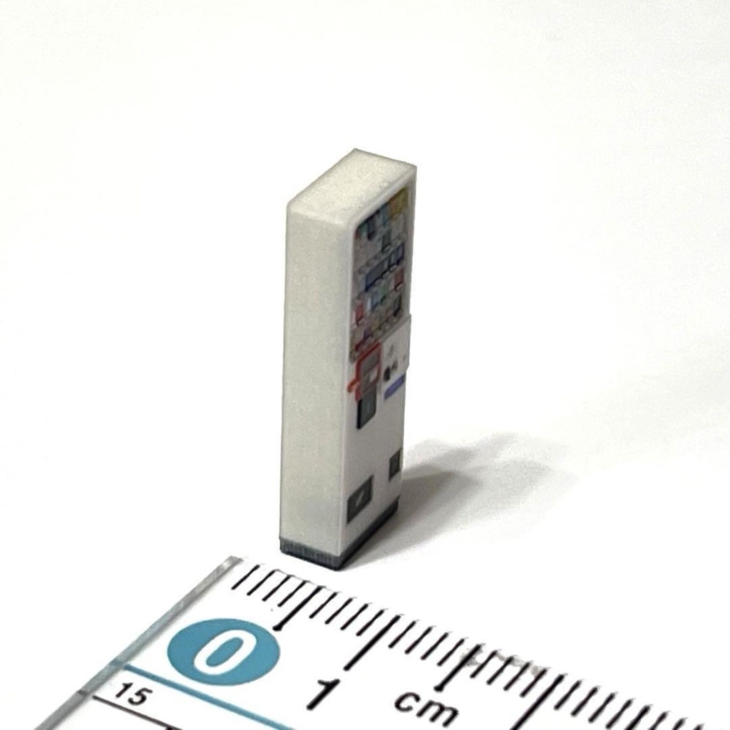 HOゲージ 1/80 タバコ自販機 たばこ自販機 自販機 ミニチュア ジオラマ 鉄道模型 住宅模型に