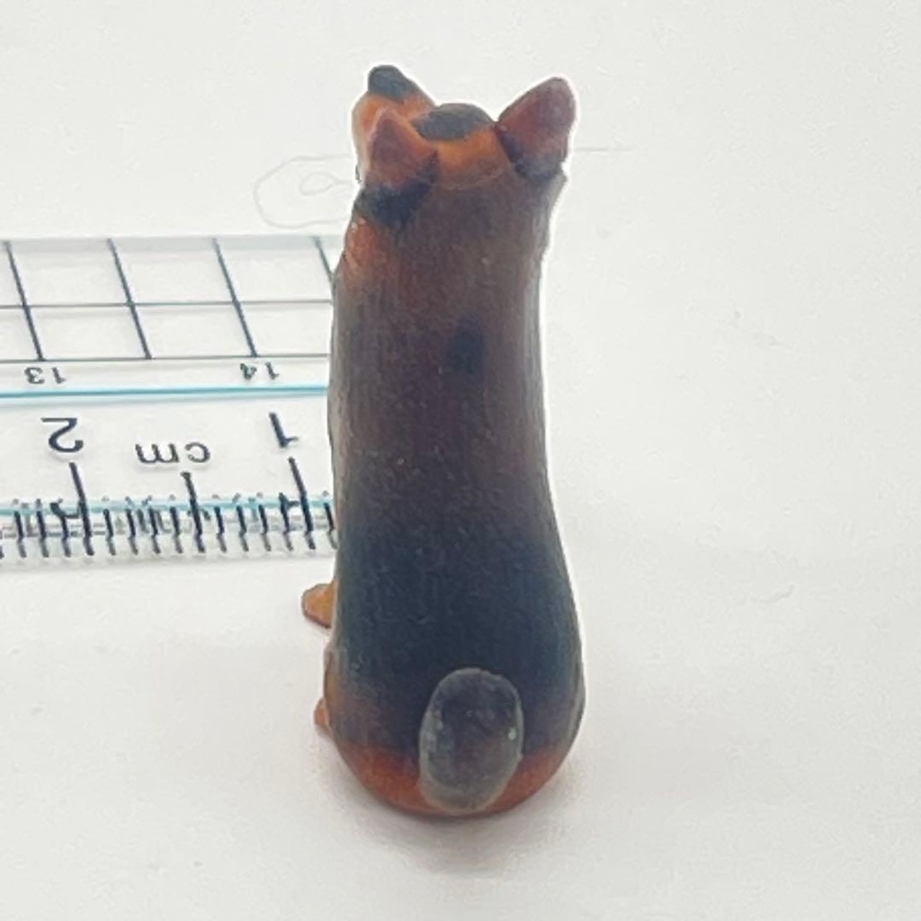 3cm 犬 フィギュア ミニチュア 完成品 ジオラマ ドールハウス ミニカーに