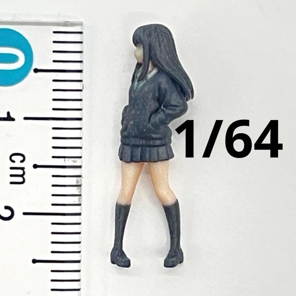 1/64 JK フィギュア　ミニチュア　ミニカー　ジオラマ　3Dフィギュア