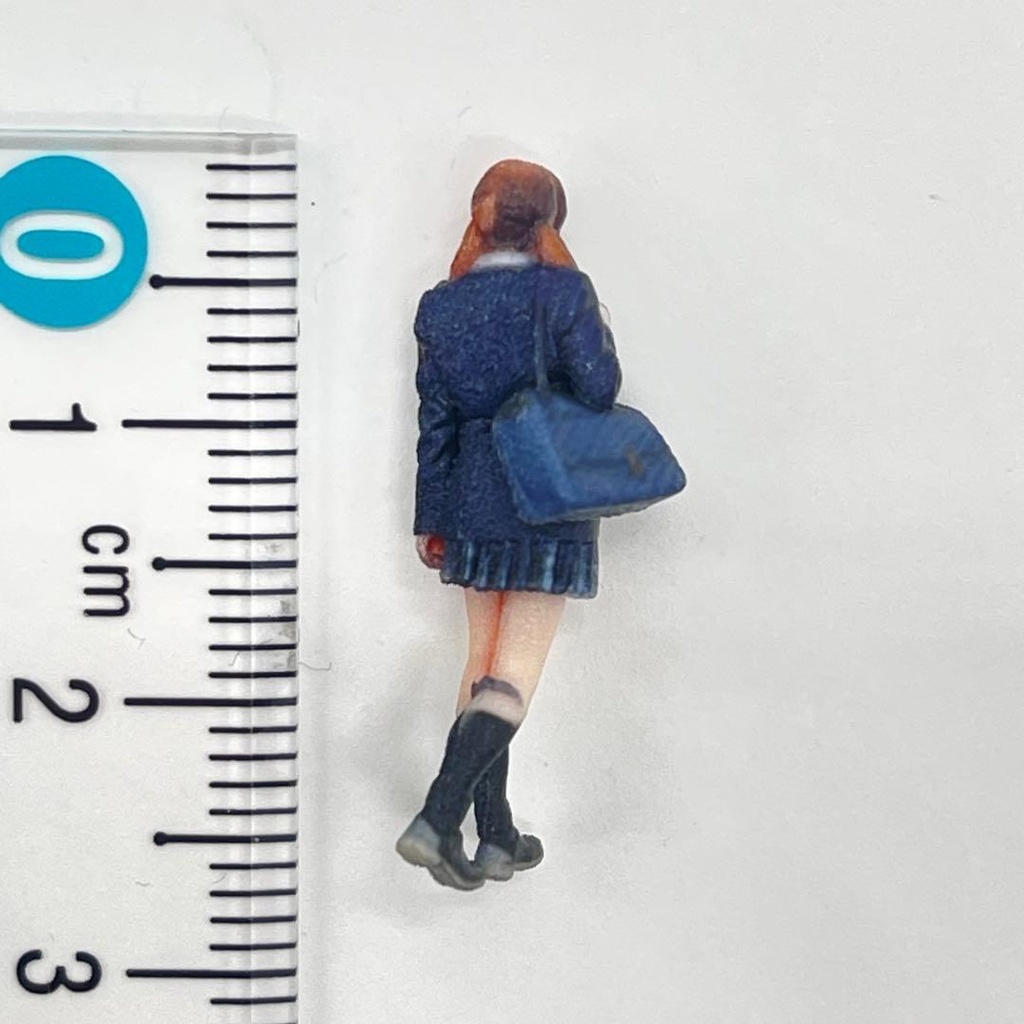 1/64 ミニチュア フィギュア 女性 リアルフィギュア ジオラマ ミニカー 住宅模型 3Dフィギュア ミニチュアイメージ