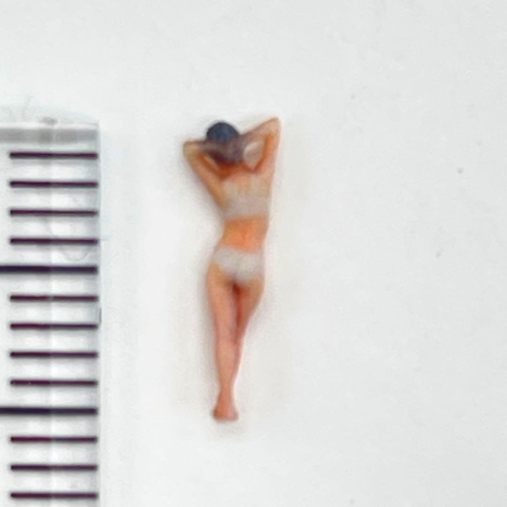 Nゲージ 3DA-X-SS-002 フィギュア 鉄道模型 ジオラマ ミニチュアイメージ 3Dフィギュア