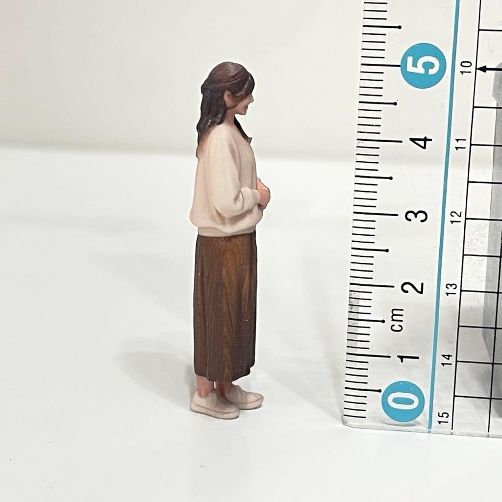 1/32 ミニチュアイメージお姉さん フィギュア リアルフィギュア 完成品 ミニチュア ミニカー ジオラマ ドールハウスに 3Dフィギュア