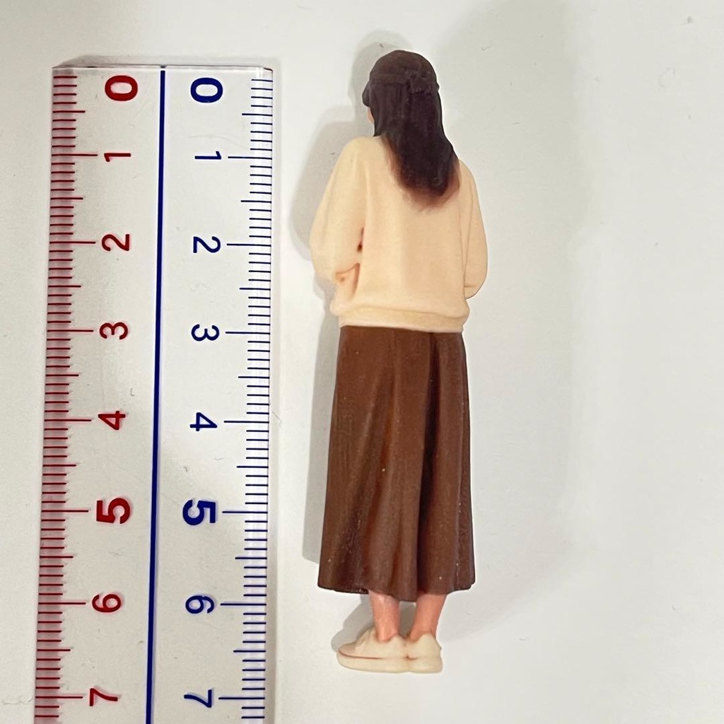 1/24 フィギュア ミニチュアイメージお姉さん リアルフィギュア 完成品 ミニチュアイメージ ミニカーに ジオラマに