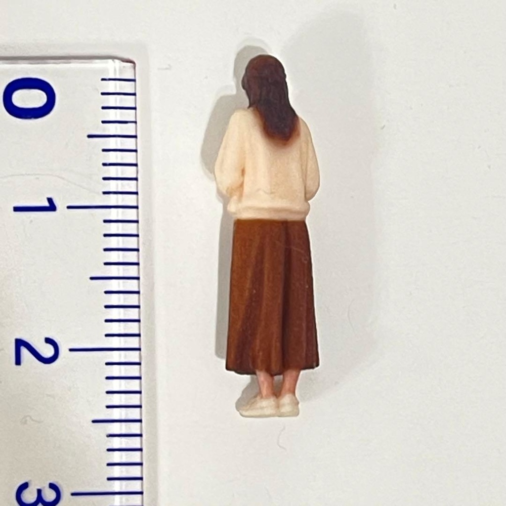 1/64 フィギュア ミニチュアイメージお姉さん リアルフィギュア 3Dフィギュア 完成品 トミカに ホットウィールに ミニカーに ジオラマに ミニチュアイメージ