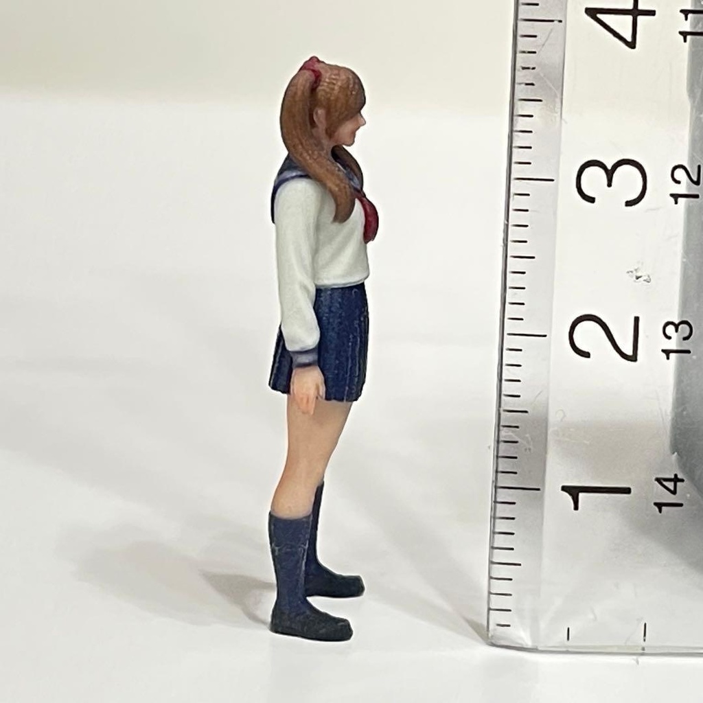 1/43 JK フィギュア セーラー服 リアルフィギュア 3Dフィギュア ミニチュア ミニチュアイメージ 完成品