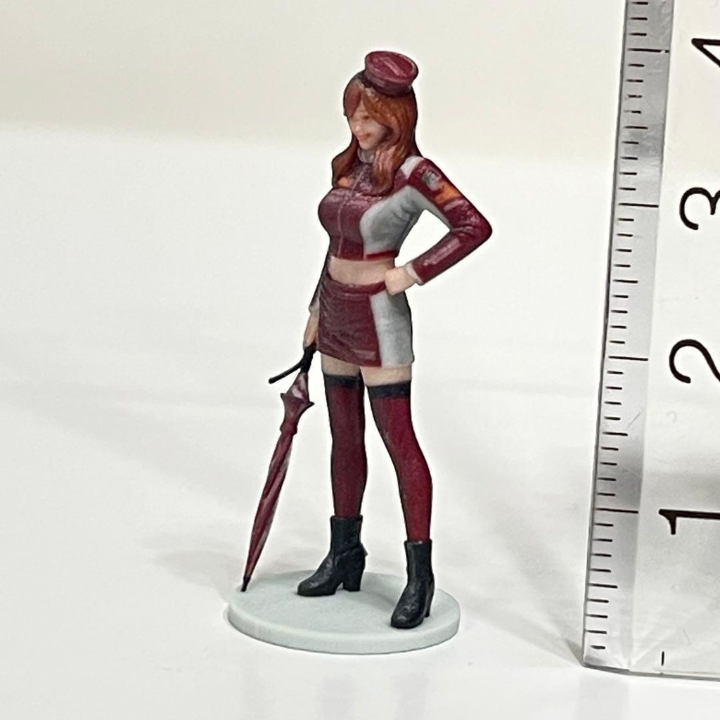 1/43 フィギュア リアルフィギュア レースクイーン ミニチュア ジオラマ ミニカー 完成品 ミニチュアイメージ