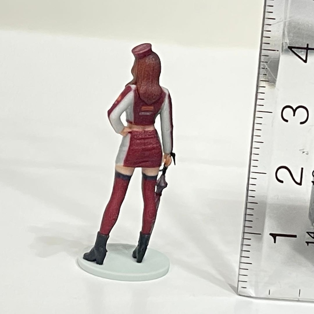 1/43 フィギュア リアルフィギュア レースクイーン ミニチュア ジオラマ ミニカー 完成品 ミニチュアイメージ