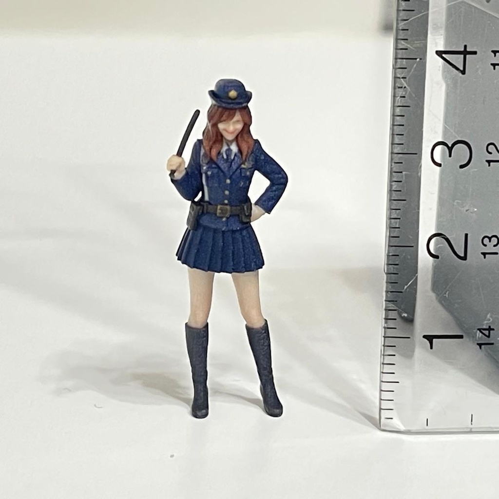1/43 フィギュア リアルフィギュア 警官 ミニチュア ジオラマ ミニカー 完成品 ミニチュアイメージ
