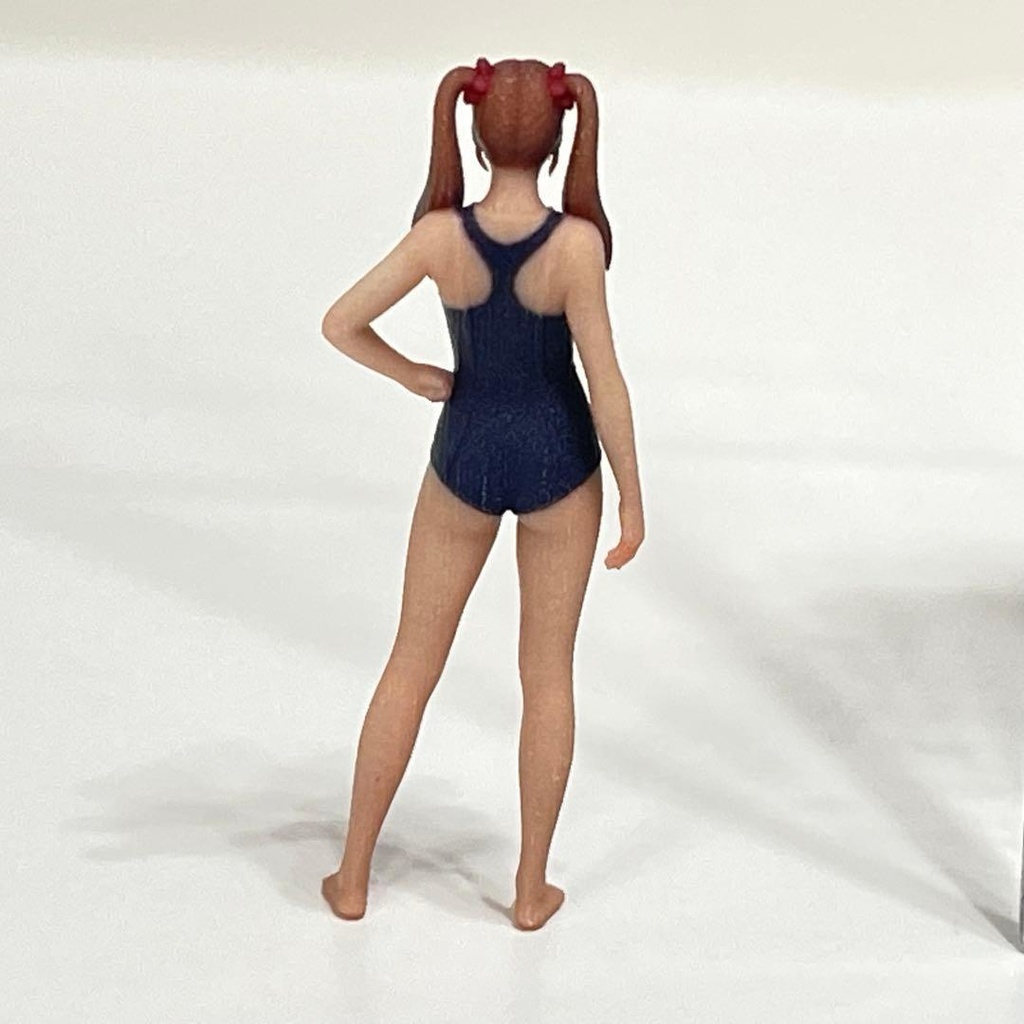 1/64 フィギュア リアルフィギュア 水着 ミニチュア ジオラマ ミニカー 完成品 ミニチュアイメージ