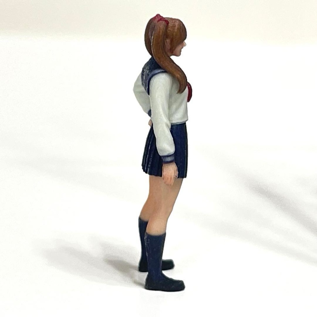 1/64 フィギュア リアルフィギュア セーラー服 ミニチュア ジオラマ ミニカー 完成品 ミニチュアイメージ