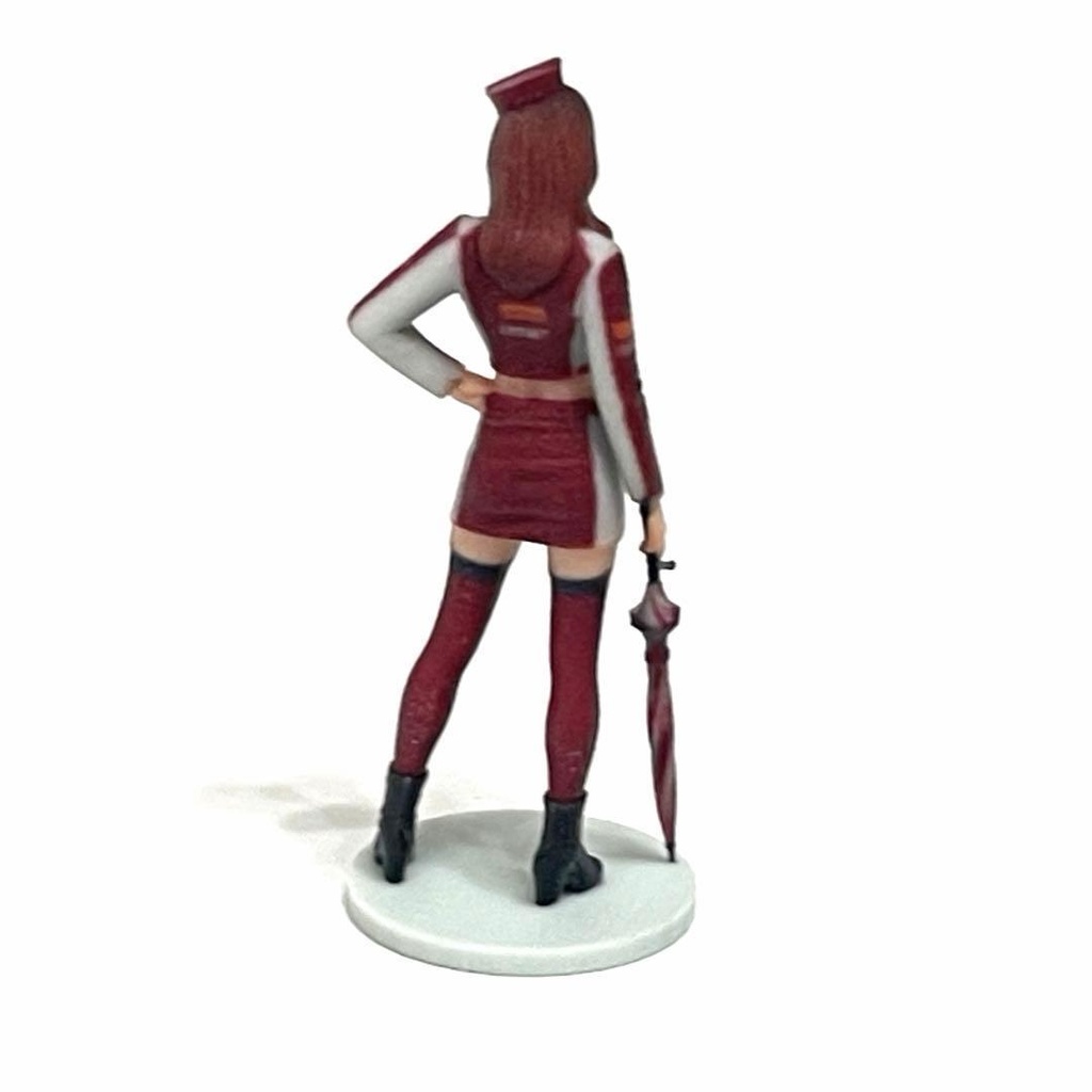 1/64 フィギュア リアルフィギュア レースクイーン ミニチュア ジオラマ ミニカー 完成品 ミニチュアイメージ