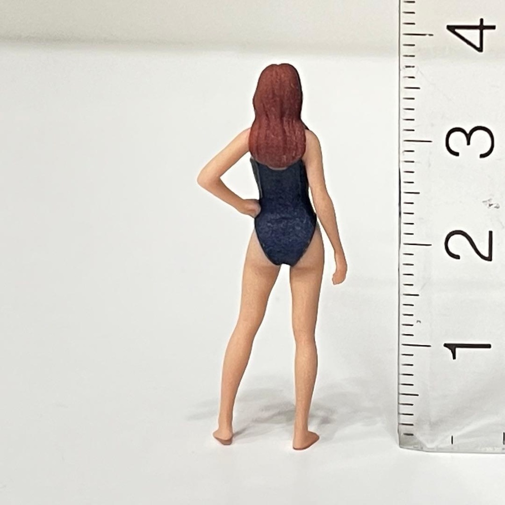1/43 フィギュア 水着S リアルフィギュア 3Dフィギュア ミニチュアイメージ 完成品 ミニカー トミカ ジオラマに ミニチュア