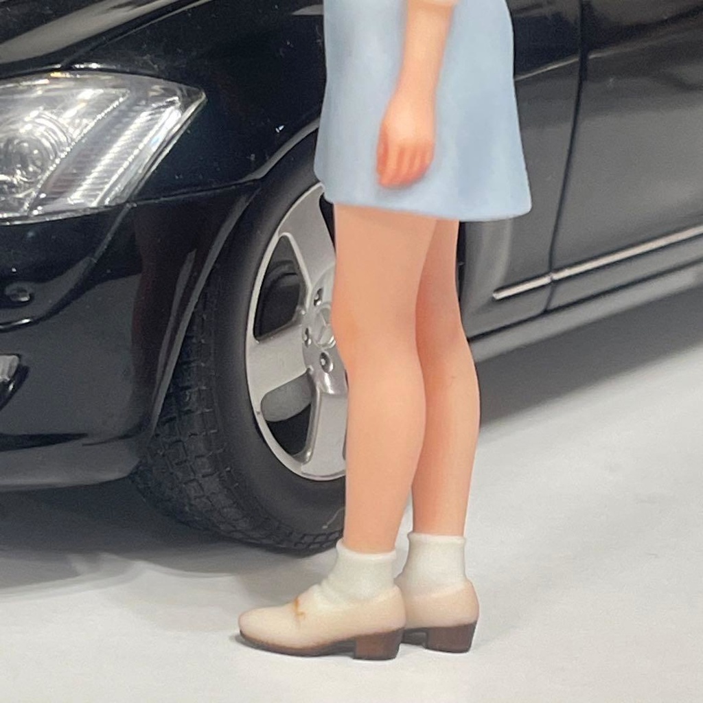 1/18 可愛いお姉さん フィギュア 完成品 ミニカーに ミニチュアイメージ リアルフィギュア 完成品 3Dフィギュア ドールハウスに