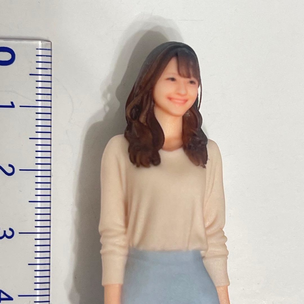 1/18 フィギュア スカート リアルフィギュア ミニチュアイメージ ミニカーに 完成品