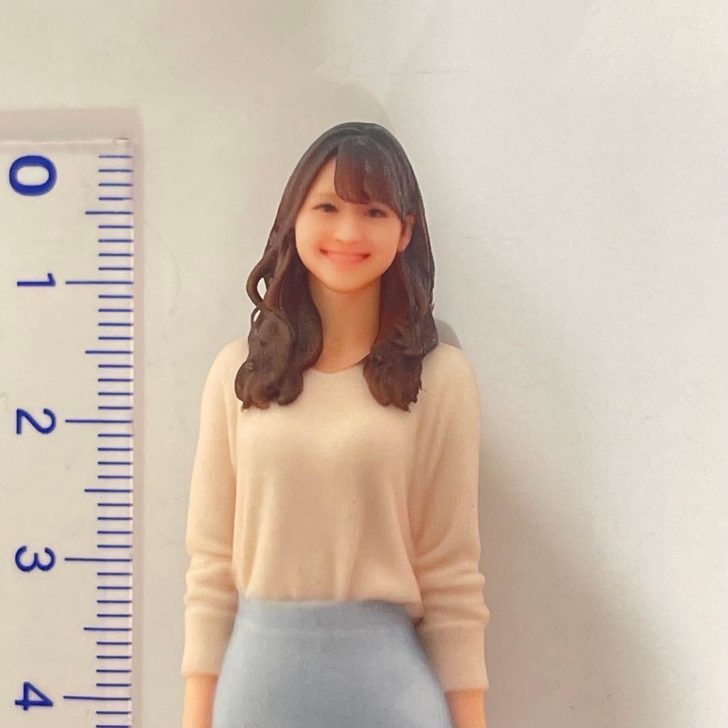 1/18 フィギュア スカート リアルフィギュア ミニチュアイメージ ミニカーに 完成品