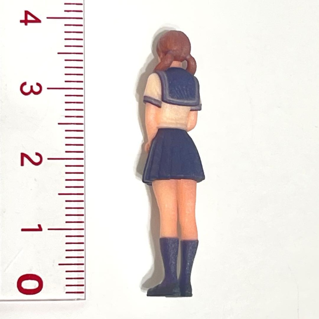 1/43 フィギュア セーラー服 半袖 リアルフィギュア ミニチュアイメージ 完成品