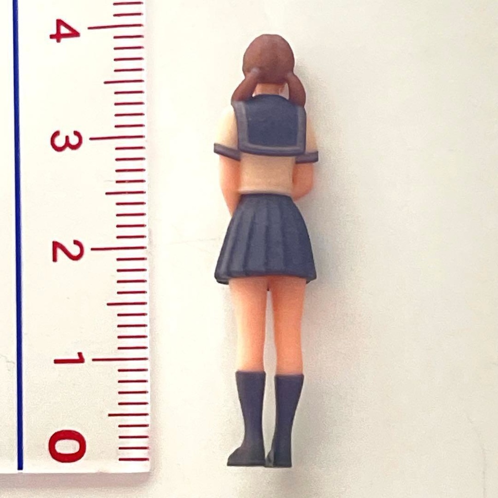1/43 フィギュア セーラー服 半袖 リアルフィギュア ミニチュアイメージ 完成品