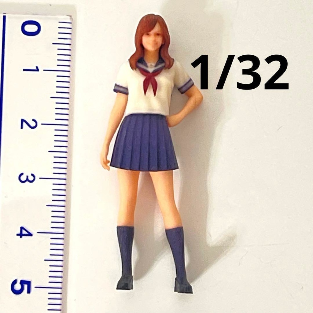 1/32　フィギュア　JK　セーラー服　ミニチュアイメージ　リアルフィギュア　完成品