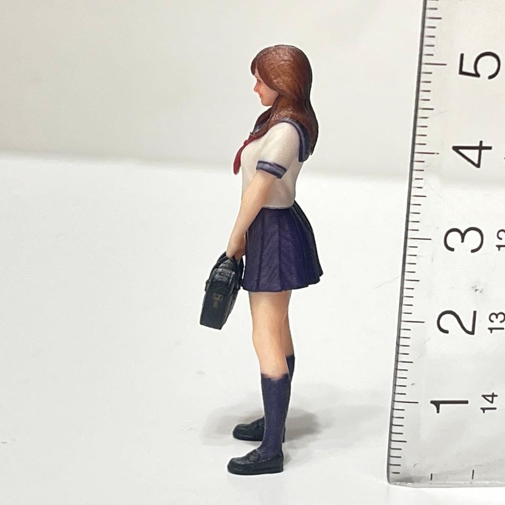 1/32 フィギュア JK セーラー服 カバン リアルフィギュア ミニチュアイメージ 完成品