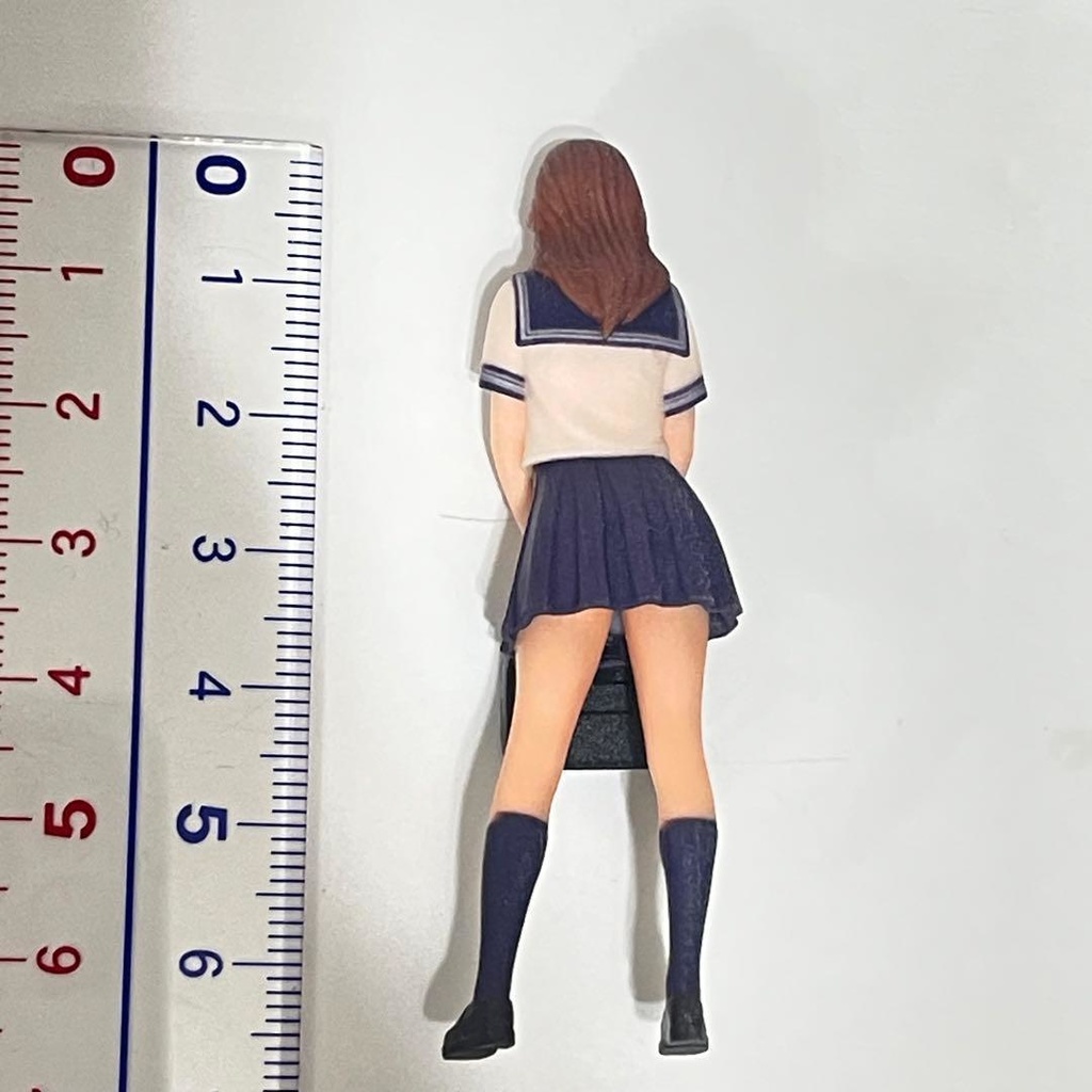 1/32 フィギュア JK セーラー服 カバン リアルフィギュア ミニチュアイメージ 完成品