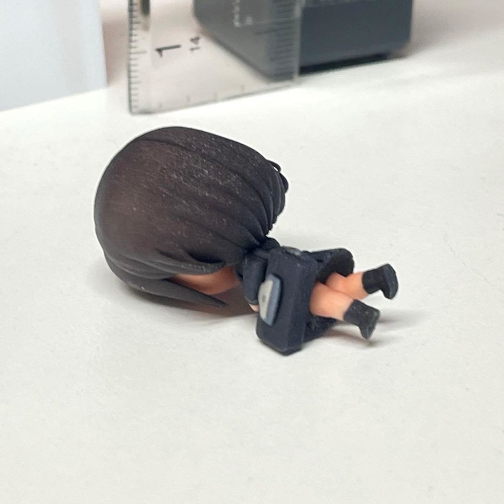 ミニチュア フィギュア セーラー服 美少女フィギュア 完成品 3D ジオラマ ミニチュアイメージ 塗装済み完成品