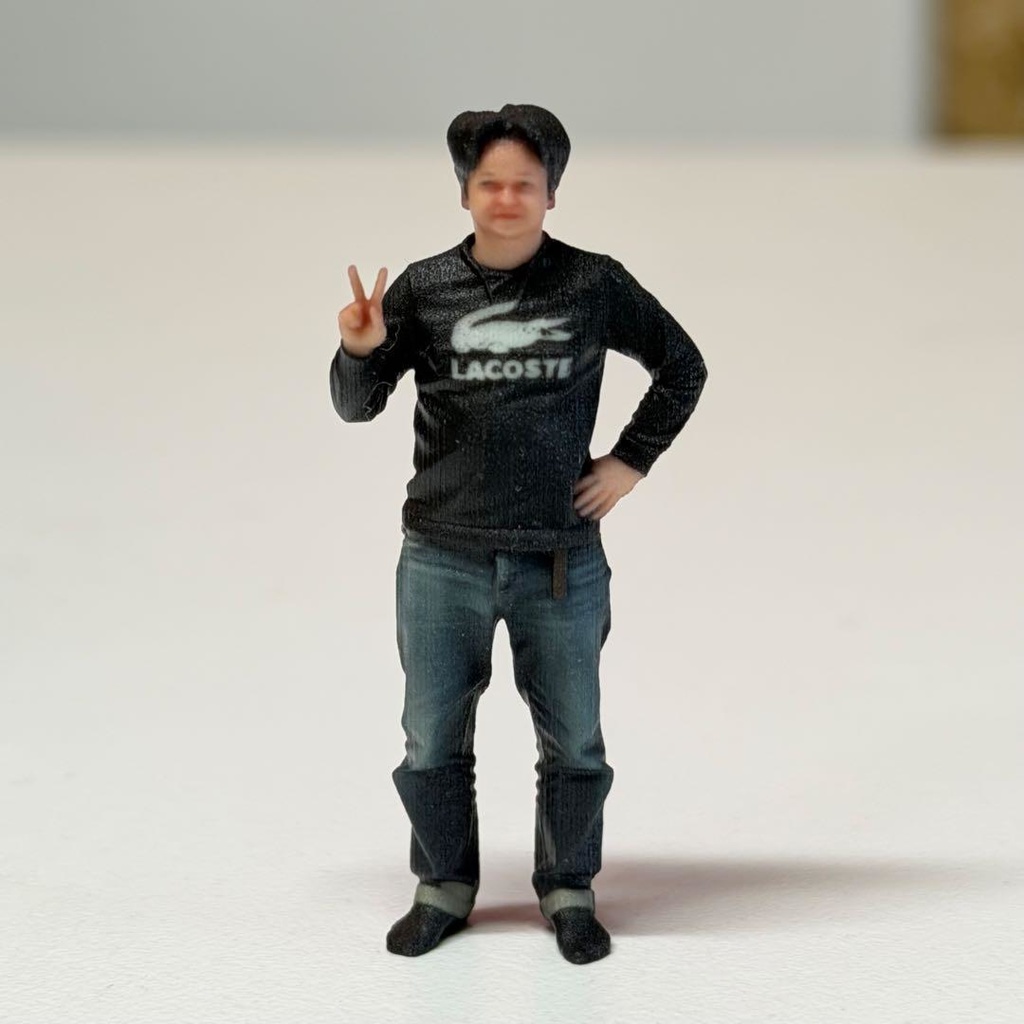 1/32 男性 フィギュア リアルフィギュア 3Dフィギュア ミニチュアイメージ 完成品 ミニカー ジオラマ プラモデルに