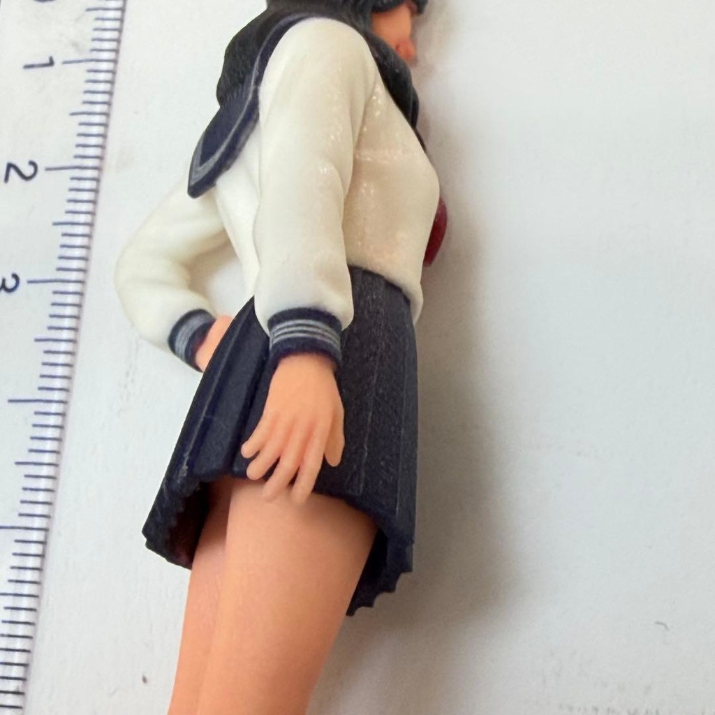 1/18 女子高生 セーラー服 フィギュア リアルフィギュア 完成品 ミニチュアイメージ 精密 ミニカー ドールハウスに 3Dフィギュア