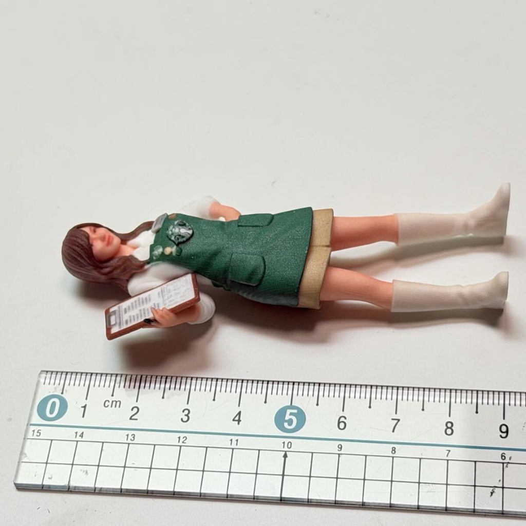 1/18 カフェ店員 お姉さん フィギュア リアルフィギュア 完成品 ミニカー ドールハウス ジオラマ ミニチュア ミニチュアイメージ