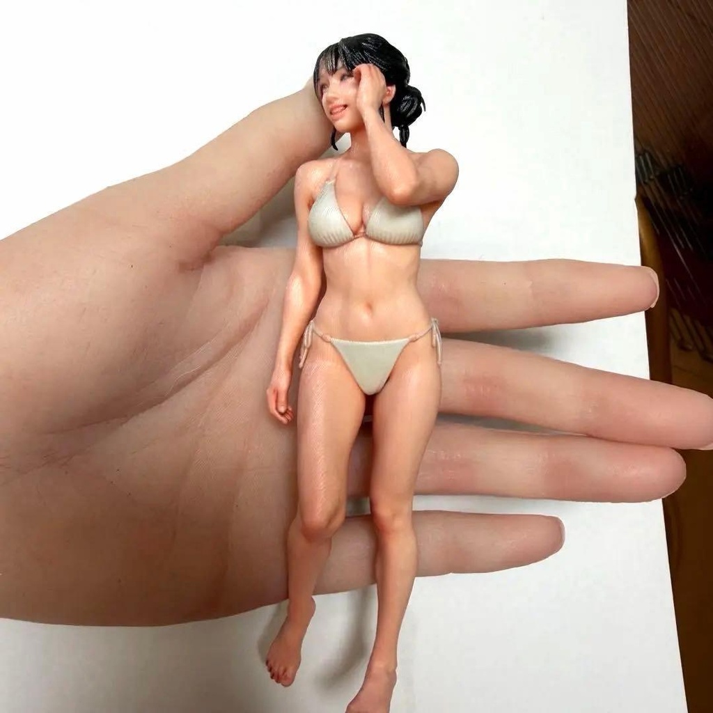 1/12 3DA-FIG-5435 水着 フィギュア 完成品 リアルフィギュア 塗装済み完成品 ミニチュアイメージ 3Dフィギュア ミニカー ジオラマ ドールハウスに 3Dプリンタ