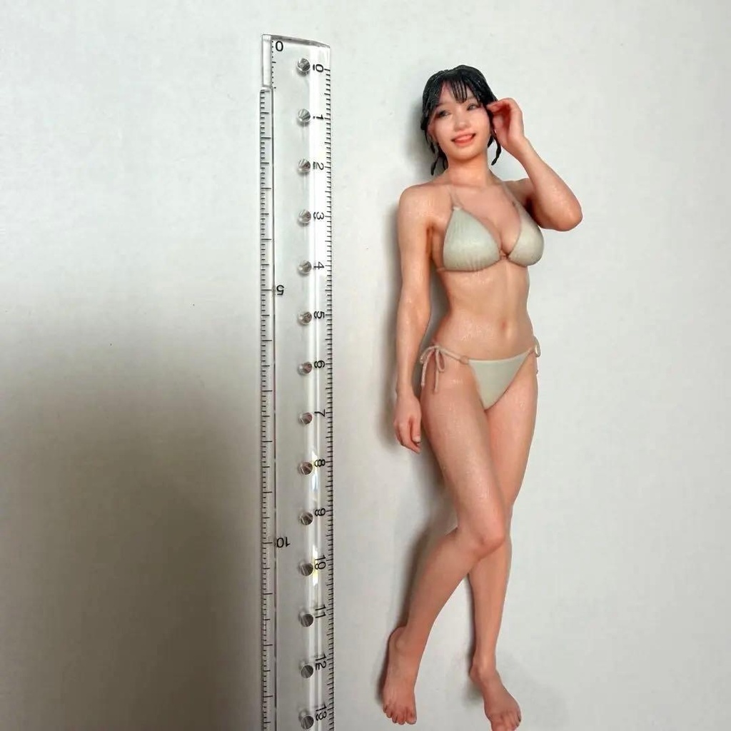 1/12 3DA-FIG-5435 水着 フィギュア 完成品 リアルフィギュア 塗装済み完成品 ミニチュアイメージ 3Dフィギュア ミニカー ジオラマ ドールハウスに 3Dプリンタ