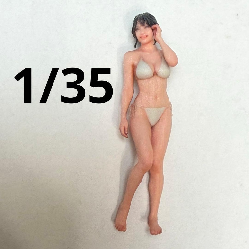 1/35 3DA-FIG-5435 フィギュア　リアルフィギュア　完成品　３Dフィギュア　ミニチュアイメージ　ミニカーに　プラモデルに　
