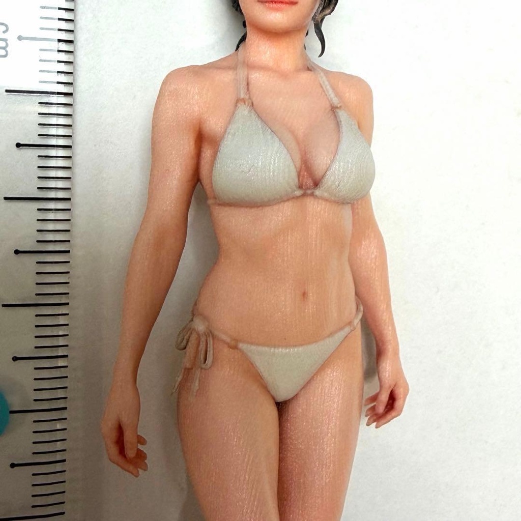 1/18 3DA-FIG-5436 フィギュア リアルフィギュア 水着 お姉さん 完成品 ミニチュア 3Dフィギュア ミニチュアイメージ ミニカー ジオラマ ドールハウスに