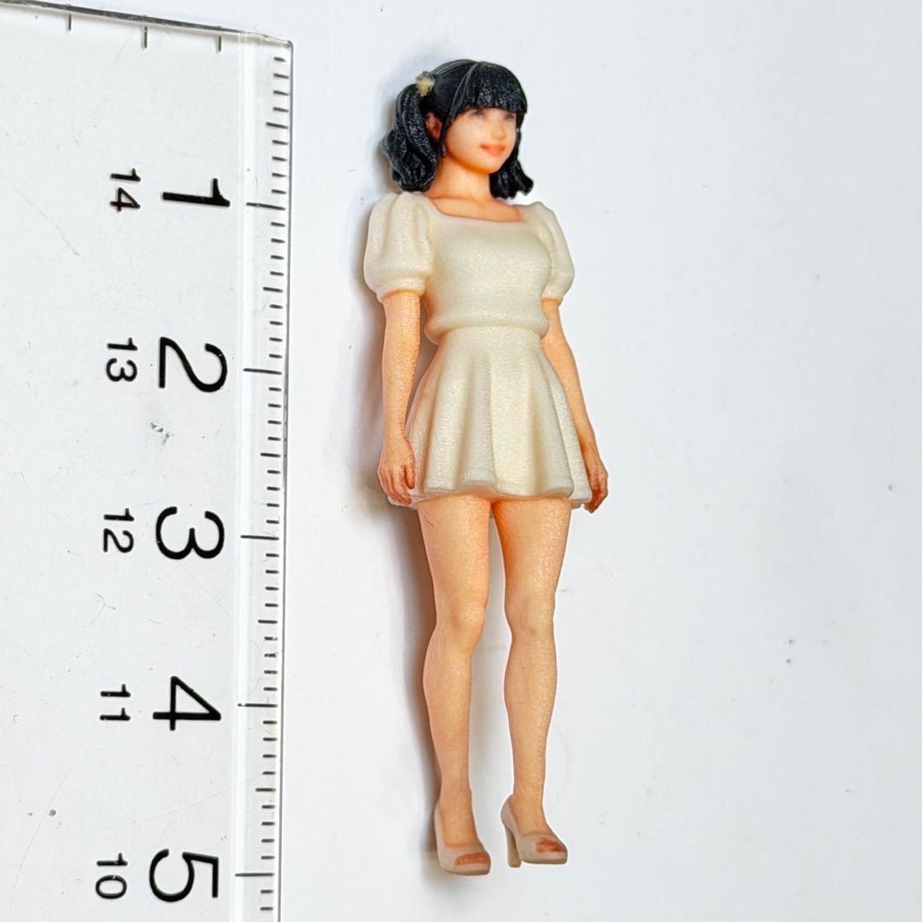 1/32 5439 フィギュア ツインテール 完成品 リアルフィギュア 3Dフィギュア ミニチュアイメージ ミニカー ジオラマ